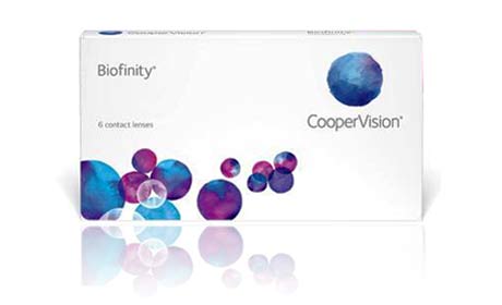 Coopervision Biofinity Family Contact Lenses